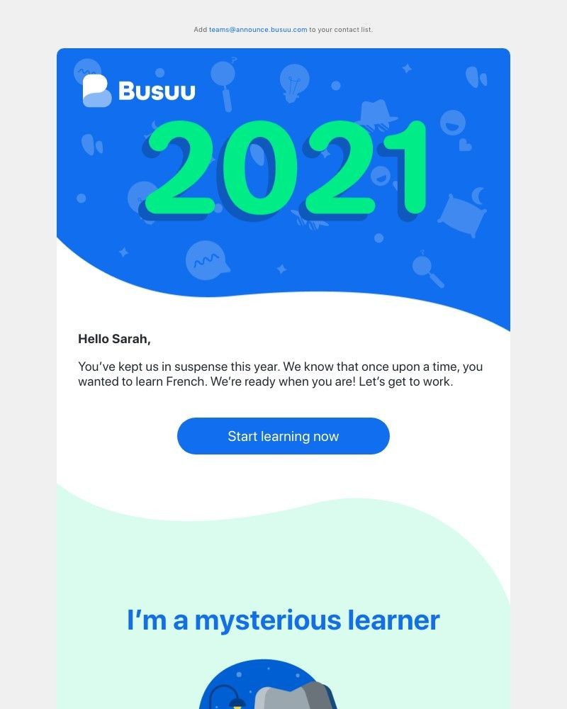 Busuu - Find out what type of learner you’ve been in 2021