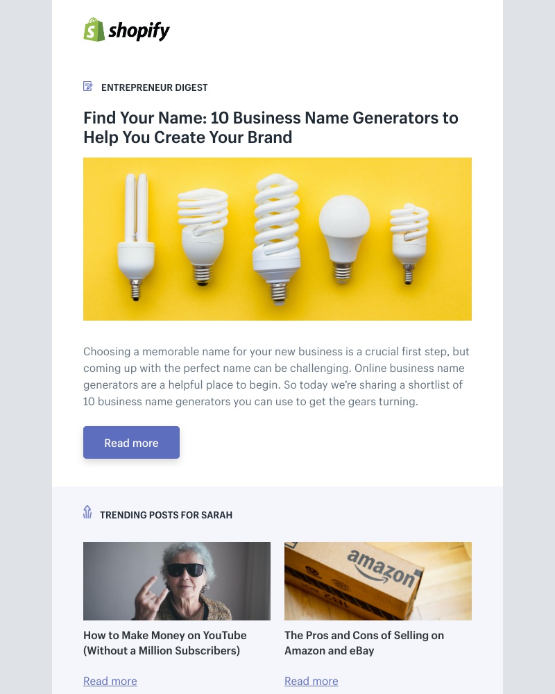 Shopify - Find Your Name: 10 Business Name Generators to Help You Create Your Brand