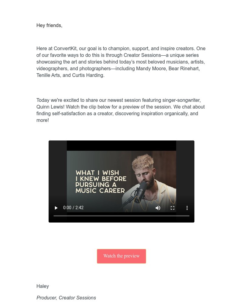 ConvertKit - Finding Self-Satisfaction as a Creator