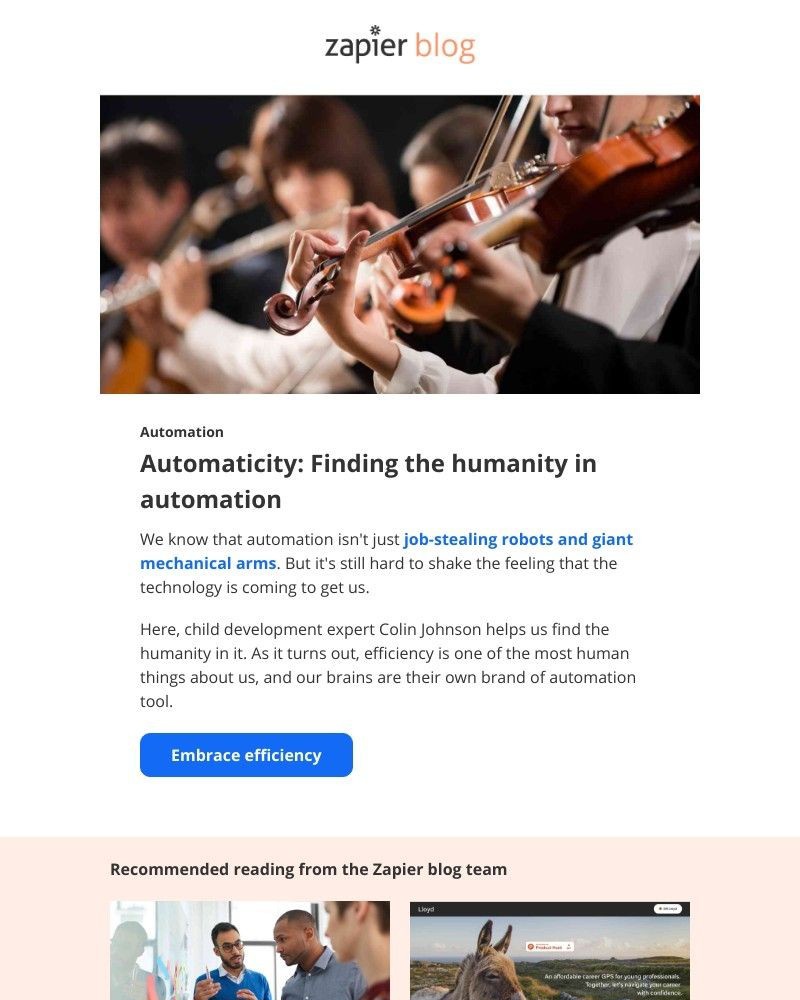 Zapier - Finding the humanity in automation
