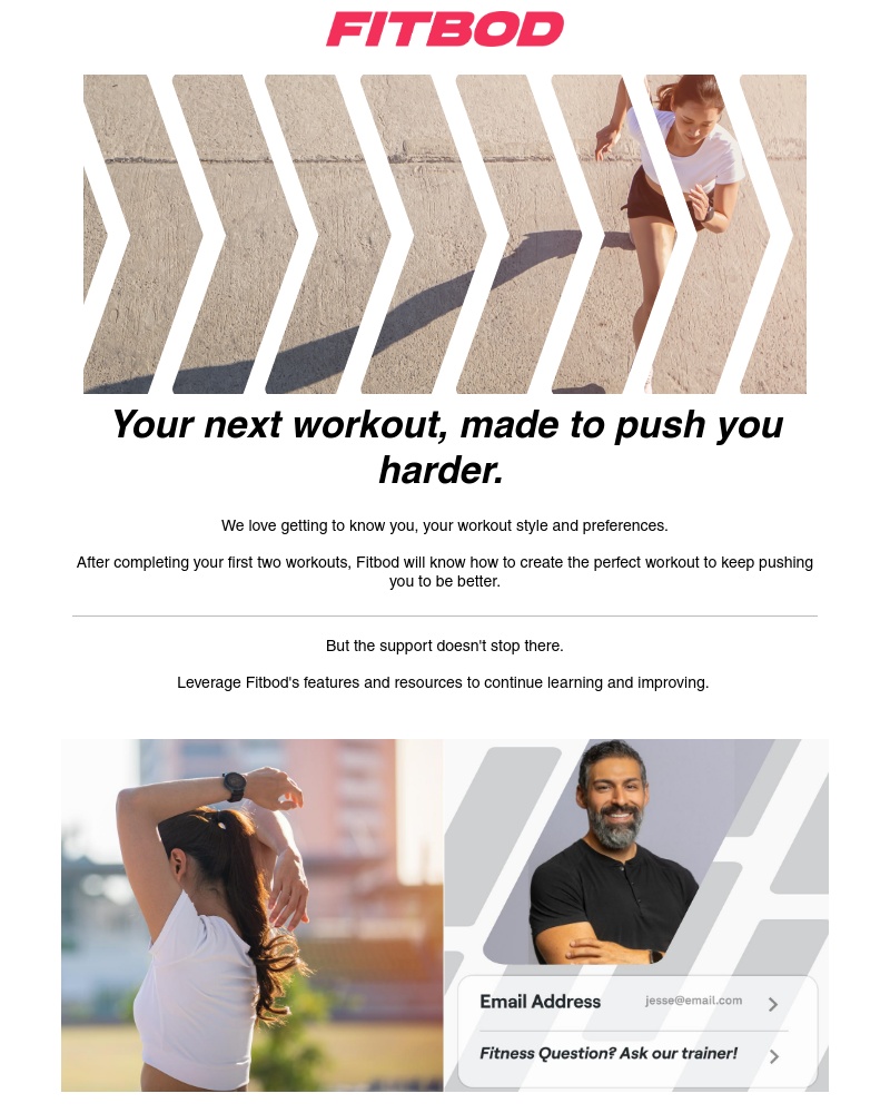 Fitbod - Fitbod is here to help (4/4)