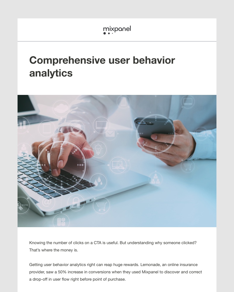 Mixpanel - Five steps for implementing user behavior analytics