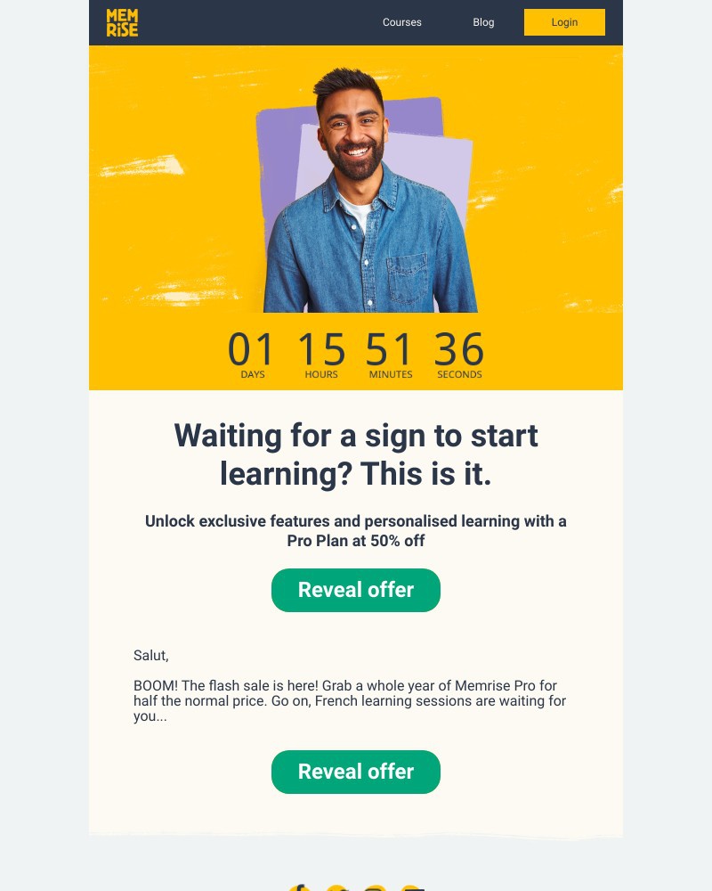 Memrise - FLASH SALE: Now on! 🎉