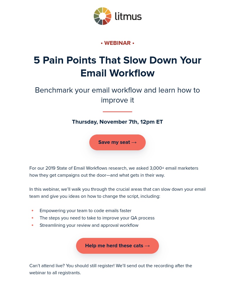 Litmus - Flip the script on your email workflow