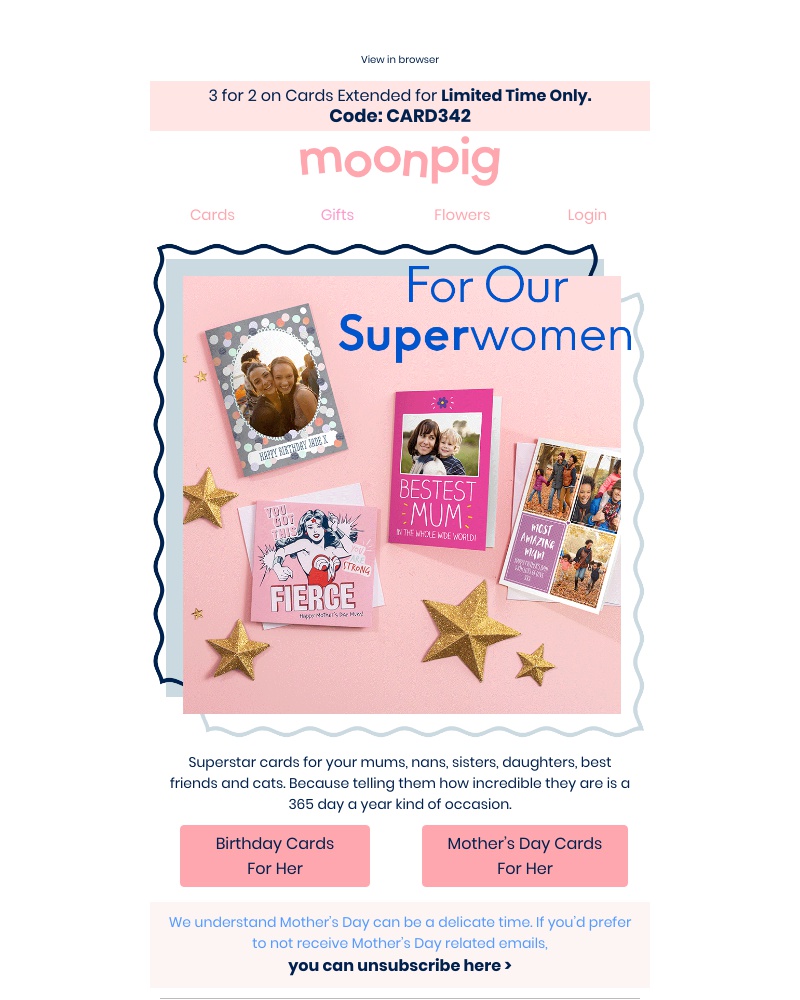 Moonpig - ✨👑For our real-life superwomen 👑✨