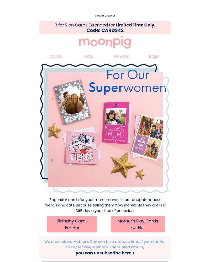 Moonpig - ✨👑For our real-life superwomen 👑✨