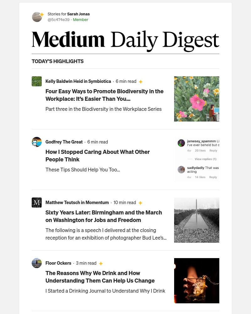 Medium - Four Easy Ways to Promote Biodiversity in the Workplace: It’s Easier Than You Think! | Kelly Baldwin Heid in Symbiotica