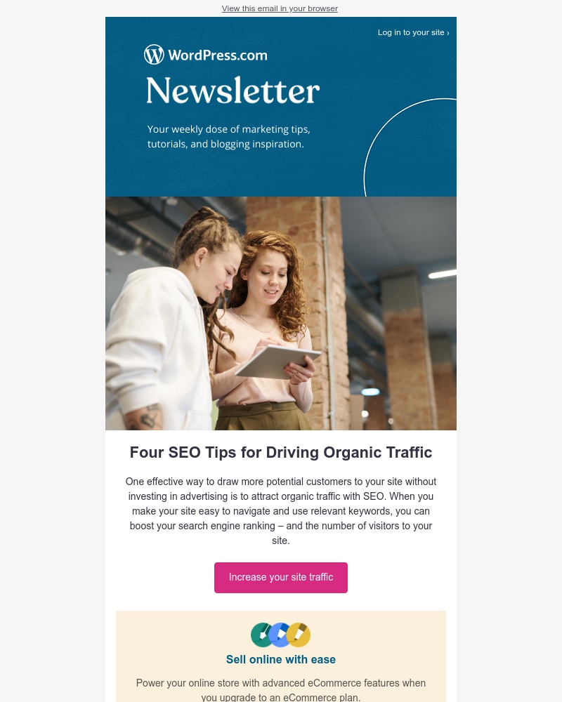 WordPress - Four SEO tips on bringing new customers to your site