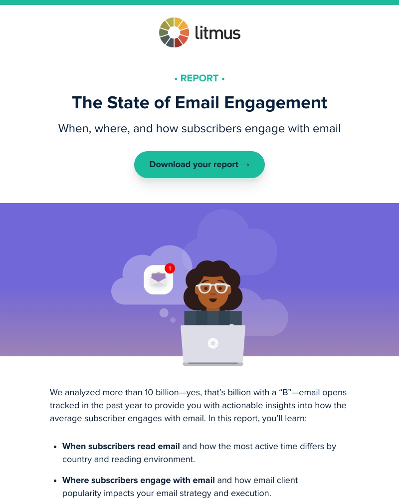 Litmus - Free Report: The State of Email Engagement