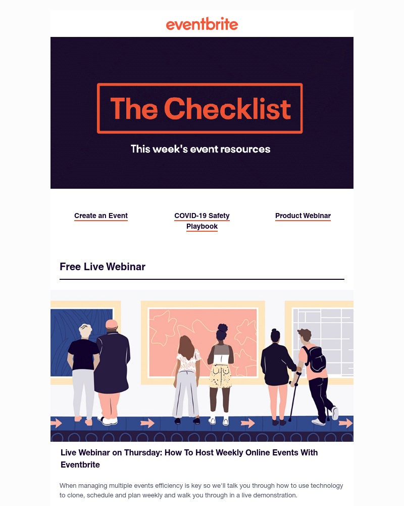 Eventbrite - Free Webinar: How To Host Weekly Online Events With Eventbrite