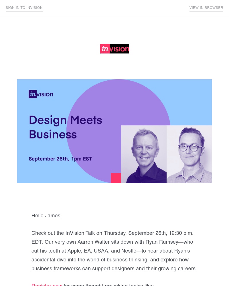 InVision - From Apple to USAA: How Ryan Rumsey bridged the gap between design and business
