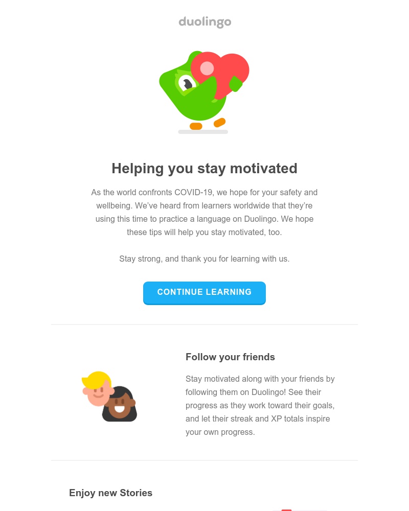 Duolingo - From Duolingo, with love