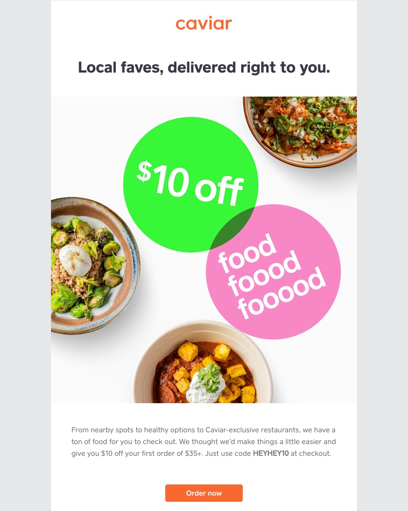  - Get $10 off your first order