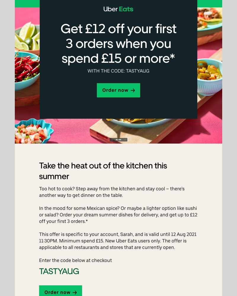 Onboarding on Uber Eats video screenshot