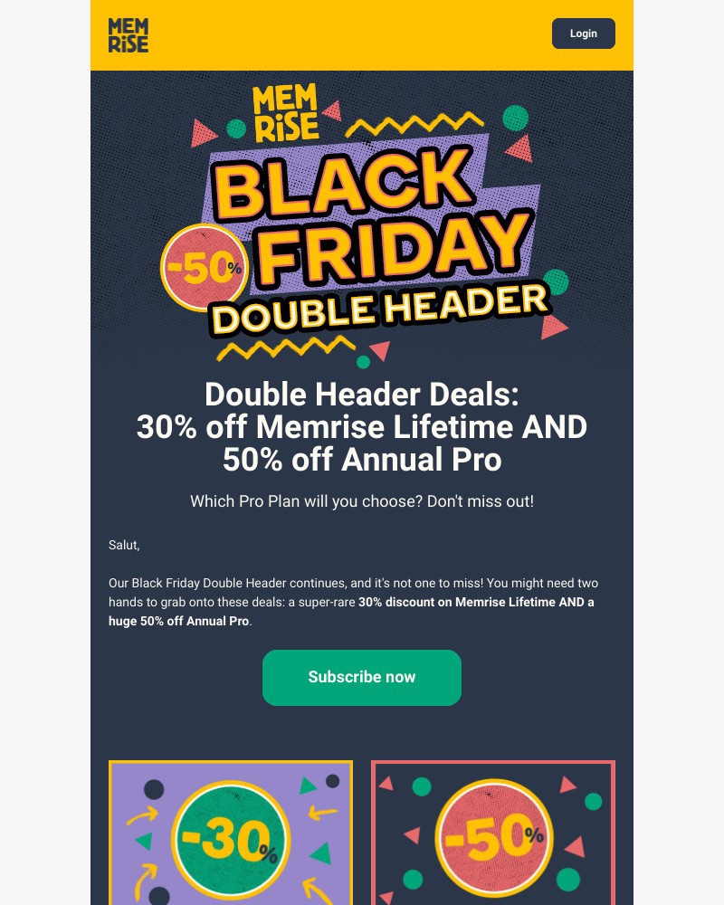 Memrise - 🚨 Get 30% off Memrise Lifetime + 50% off Annual Pro!