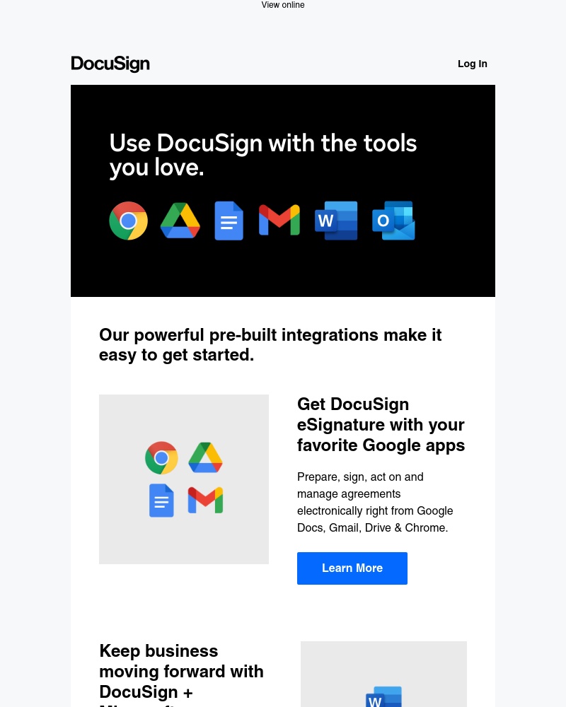  - Get access to Google & Microsoft integrations