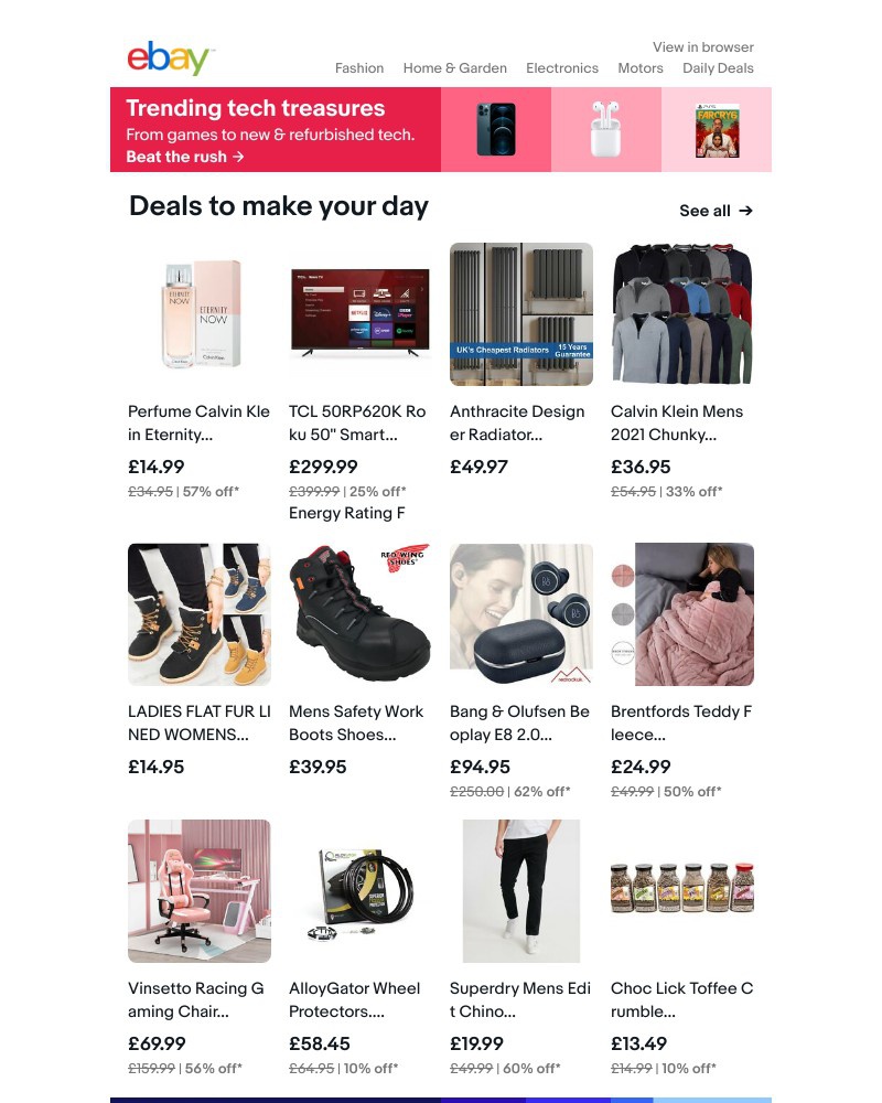 eBay - Get ahead this festive season with great gifts 🎁📝✔️