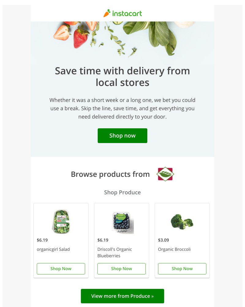 Instacart - Get deliveries from New Leaf Community Markets by Instacart!