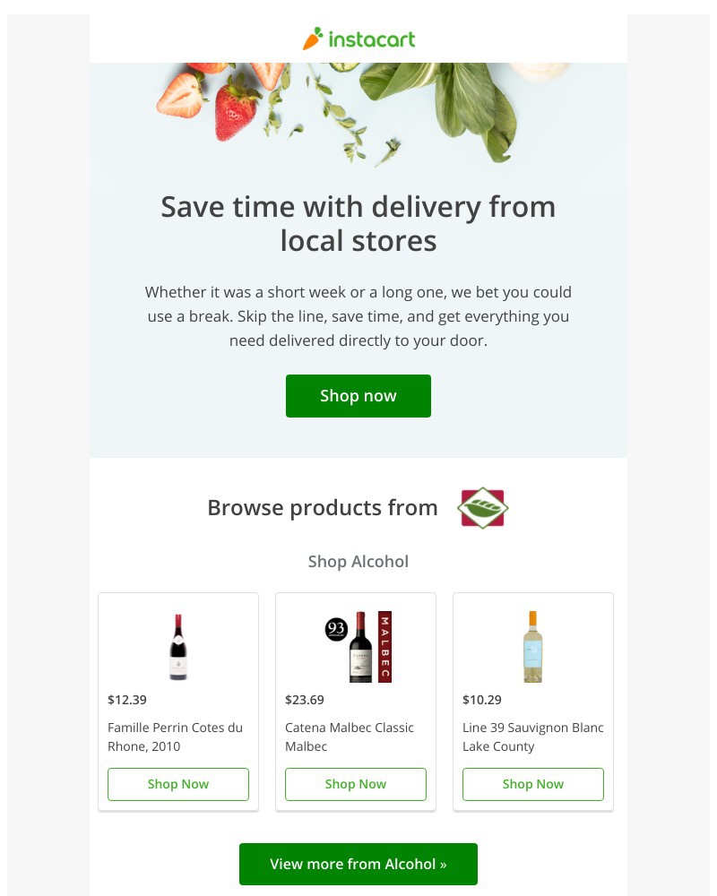 Instacart - Get deliveries from New Leaf Community Markets by Instacart!