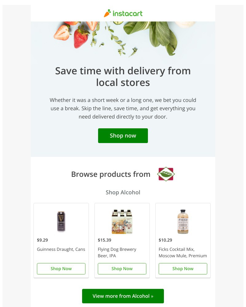 Instacart - Get deliveries from New Leaf Community Markets by Instacart!