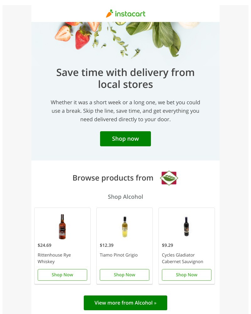 Instacart - Get deliveries from New Leaf Community Markets by Instacart!