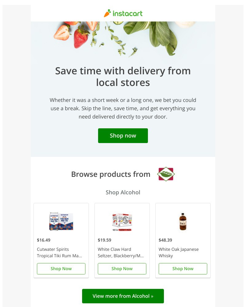 Instacart - Get deliveries from New Leaf Community Markets by Instacart!