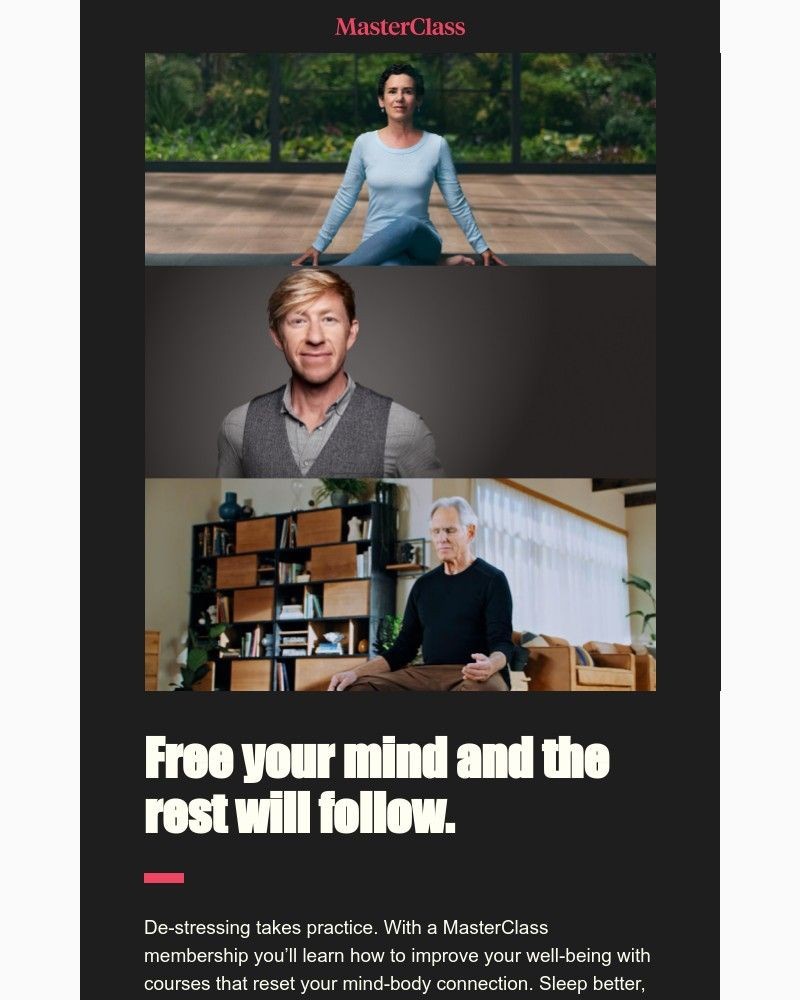  - Get in the Zen zone.