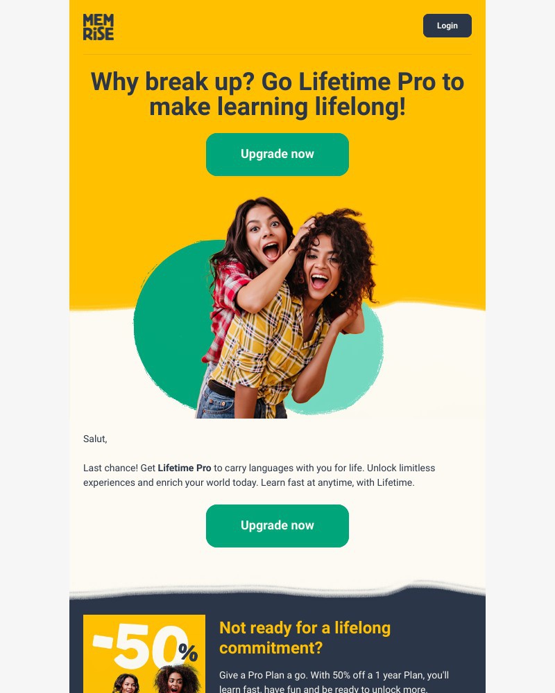 Memrise - Get Lifetime Pro to never stop learning 🚀