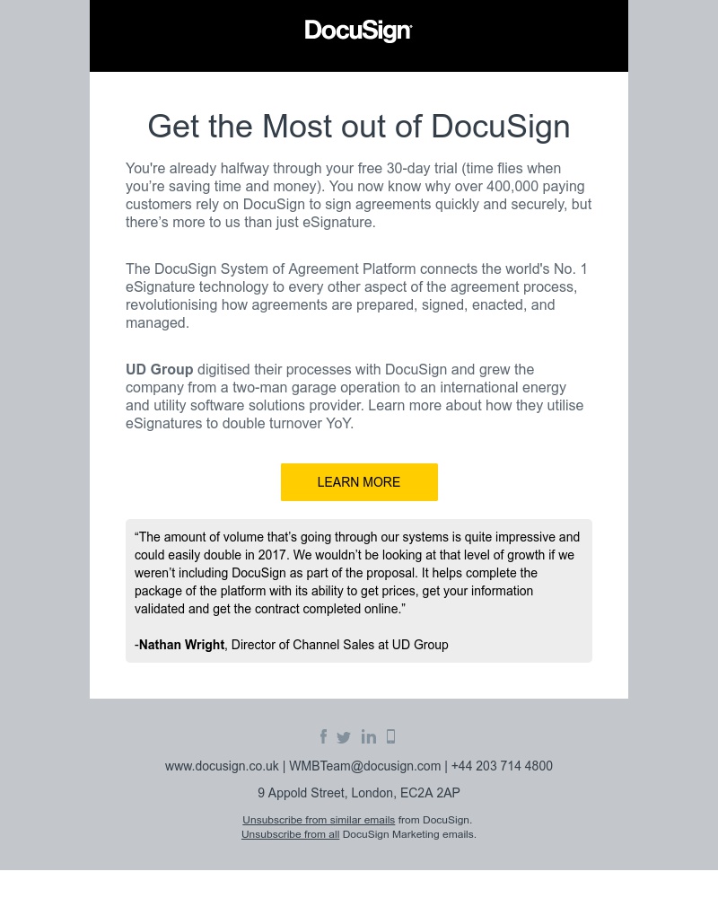 Docusign - Get more out of DocuSign (and save more)