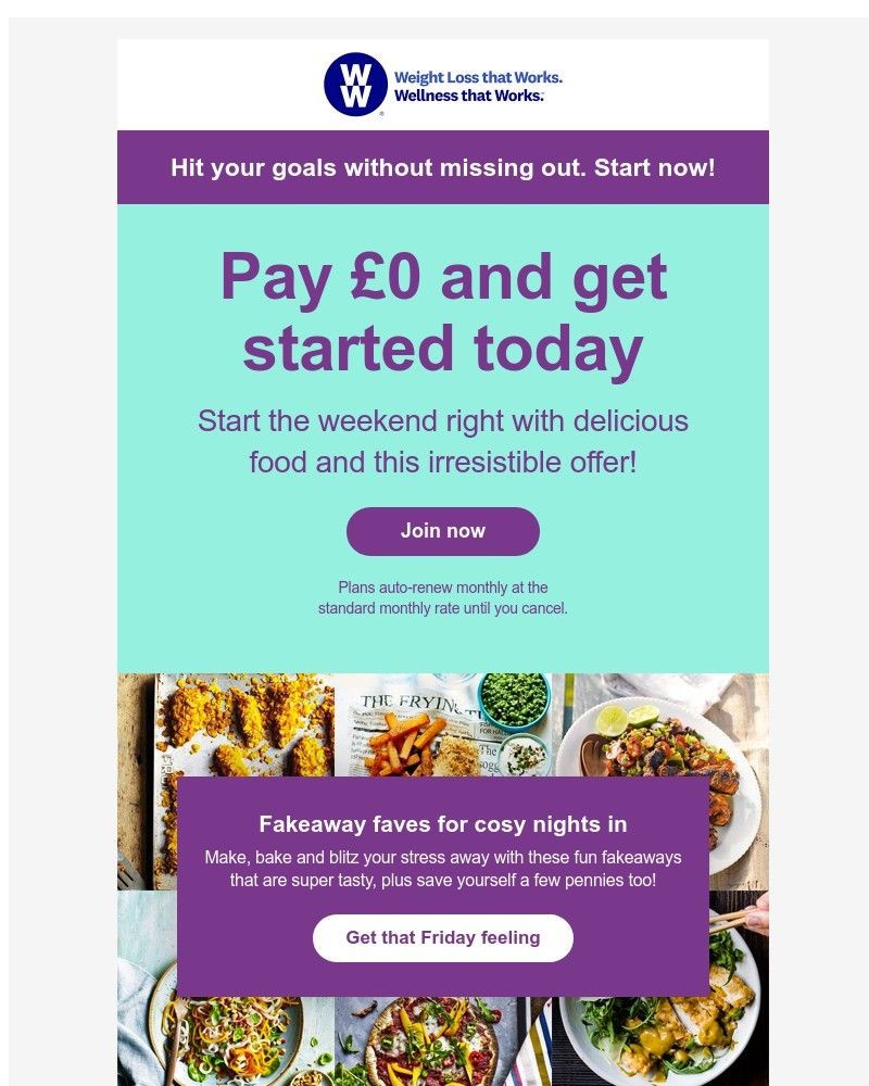 WW (Weight Watchers) - Get that Friday feeling with our fakeaway favourites!