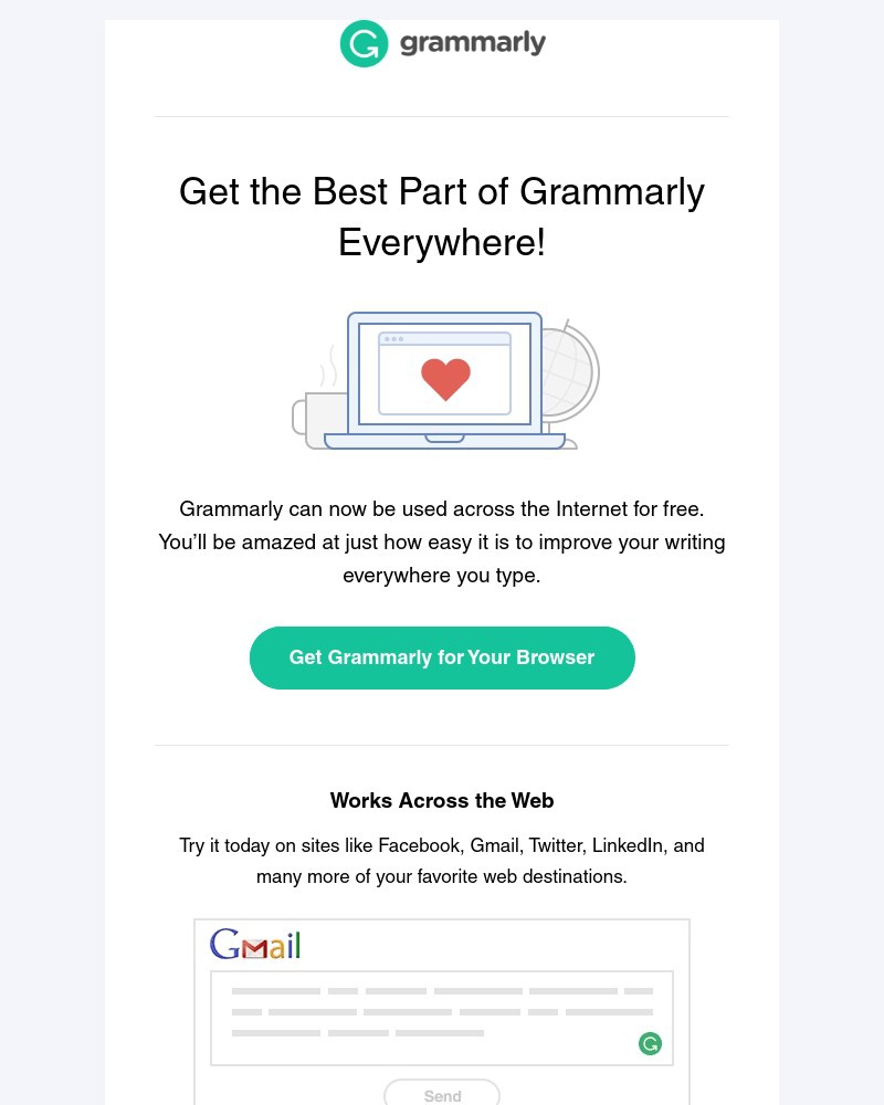 Grammarly - Get the Best of Grammarly, All Across the Internet!