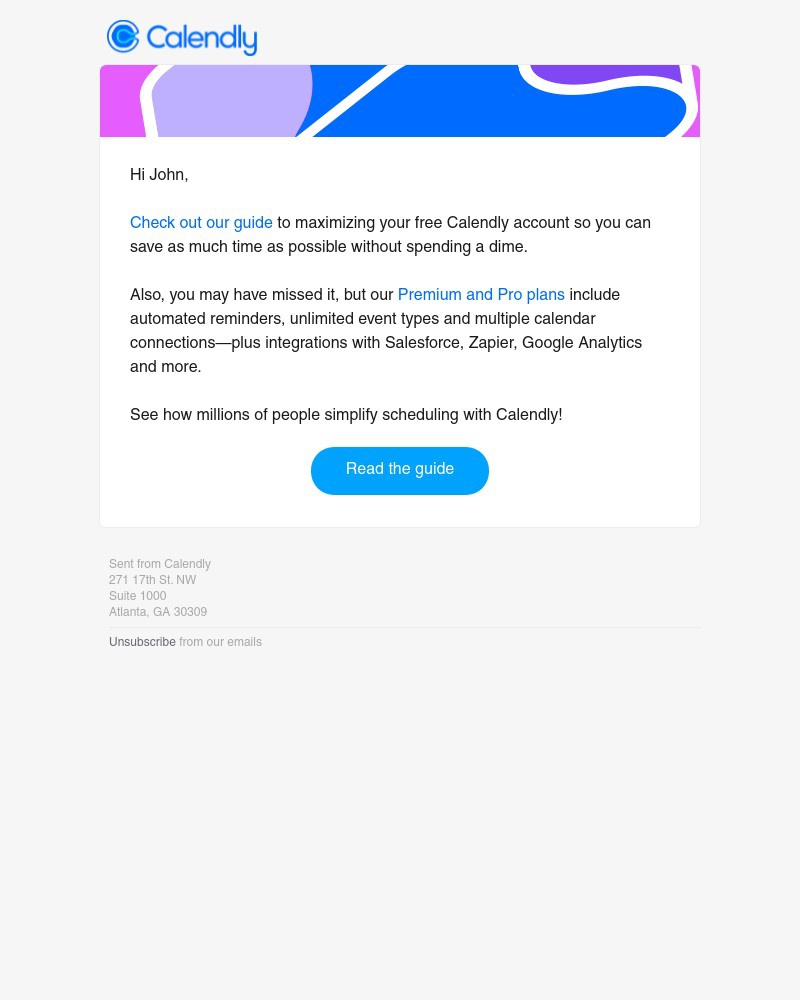Calendly - Get the Free Calendly guide!