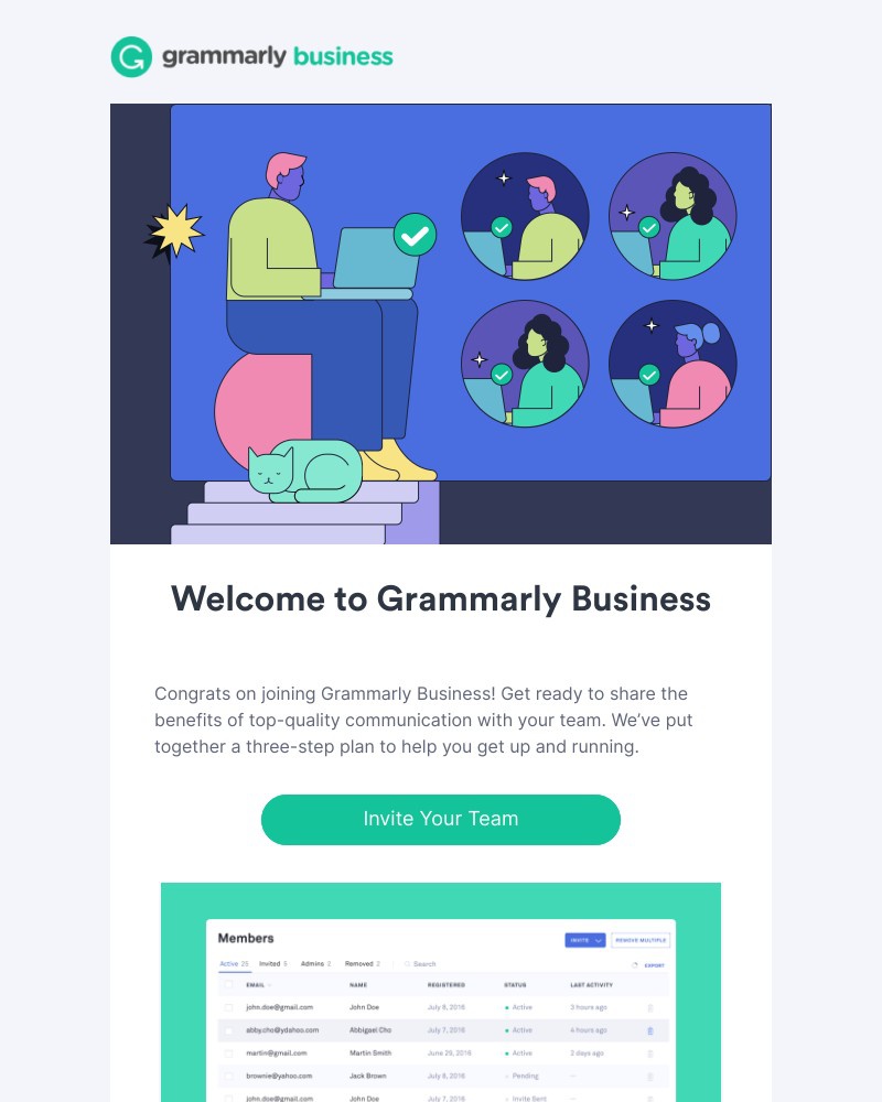 Upgrading your account on Grammarly video screenshot