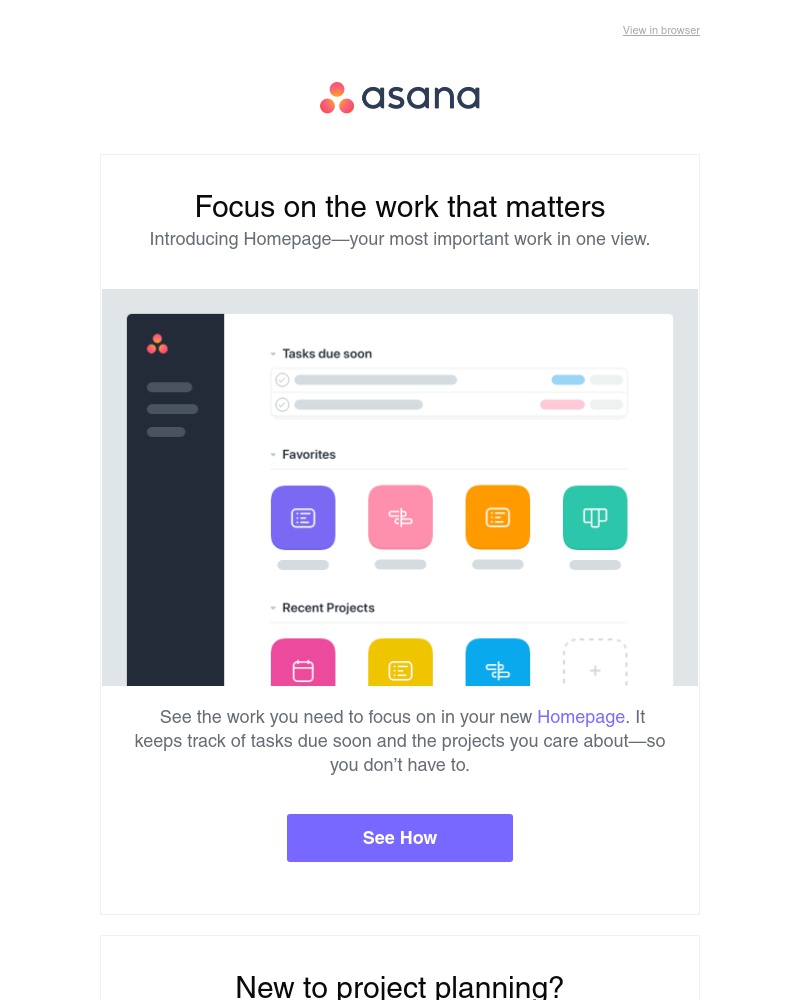 Accepting an invite on Asana video screenshot