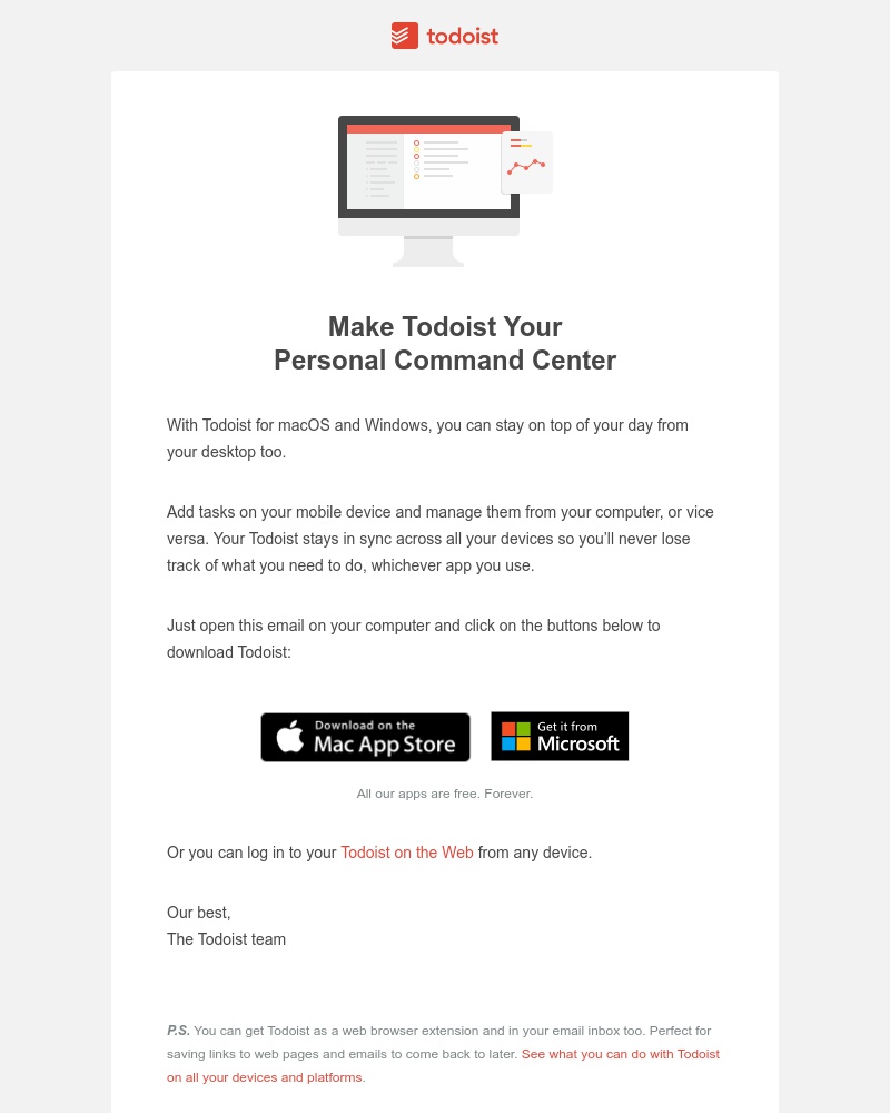 Todoist - Get Todoist's free apps for macOS & Windows.