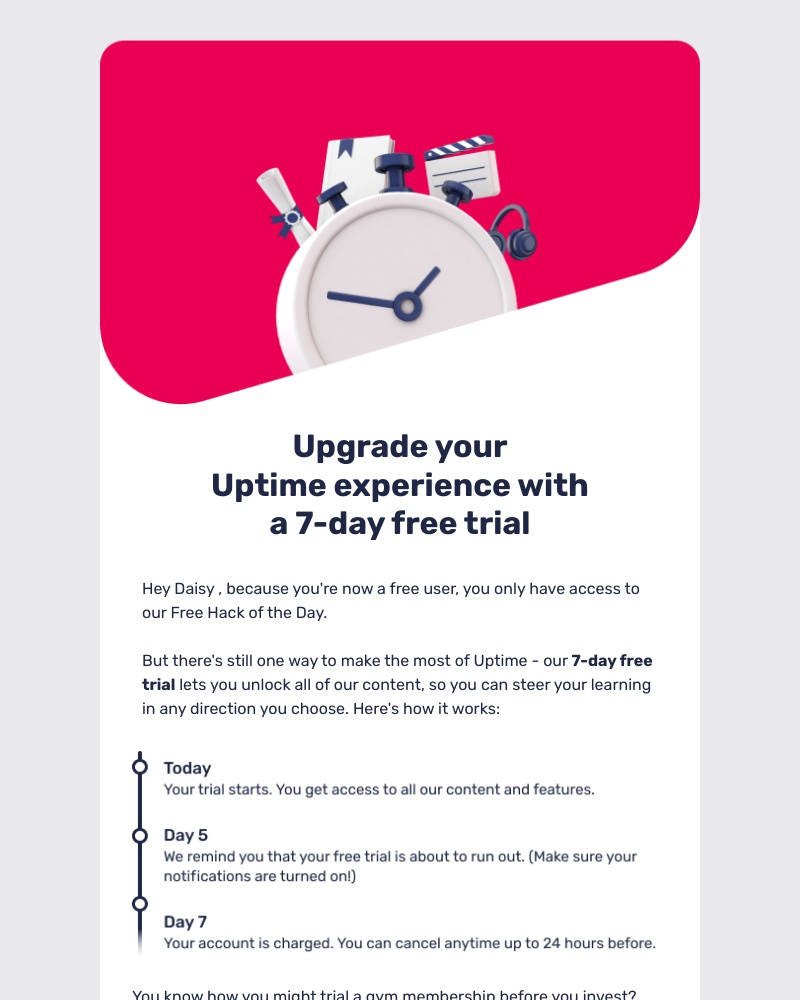 Uptime - Get unlimited access to powerful ideas 💡