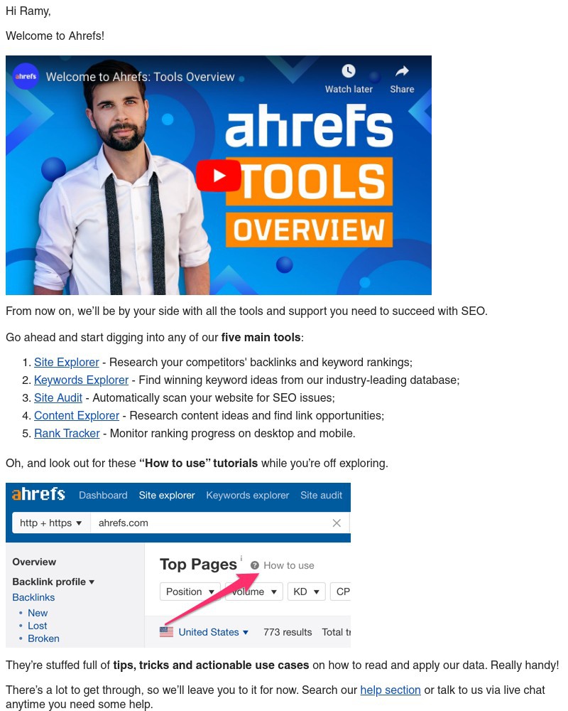 Ahrefs - Getting started with Ahrefs