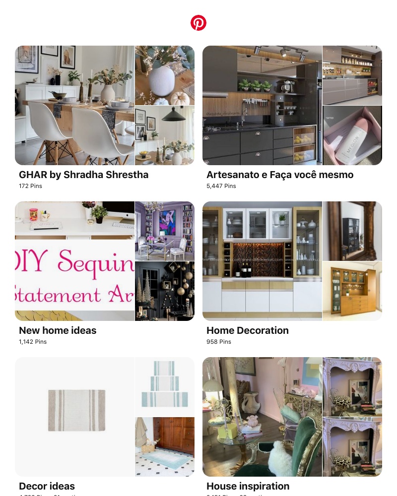Pinterest - "GHAR by Shradha Shrestha", "Artesanato e Faça você mesmo" and 8 other boards like yours