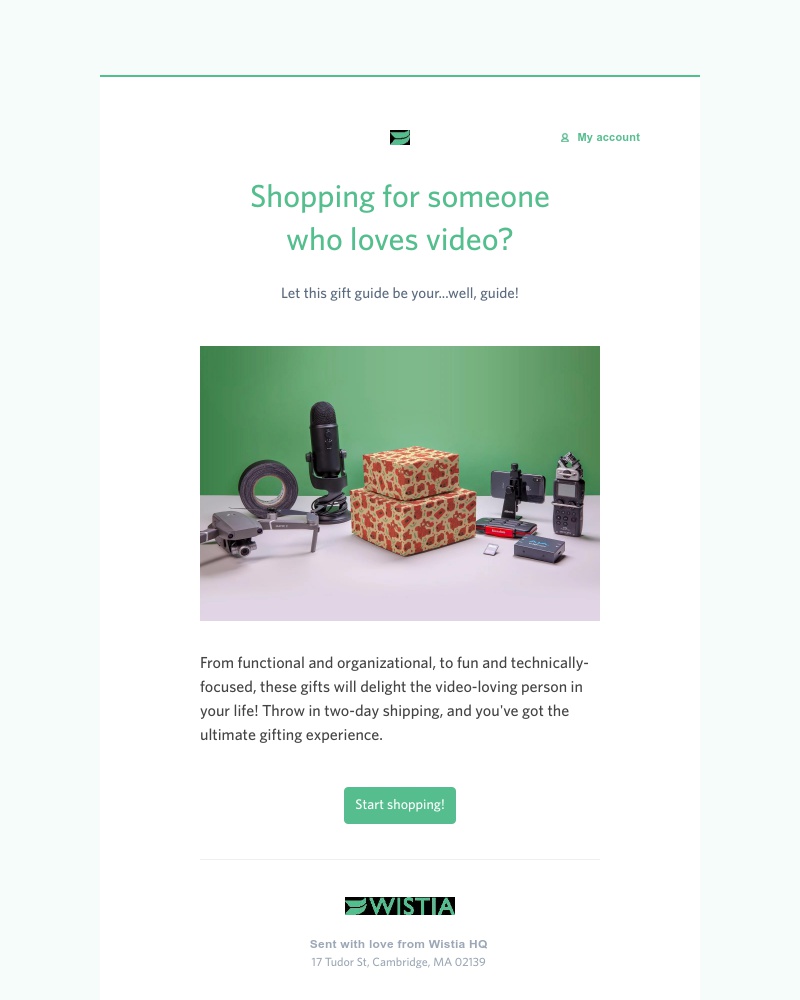 Onboarding on Wistia video screenshot