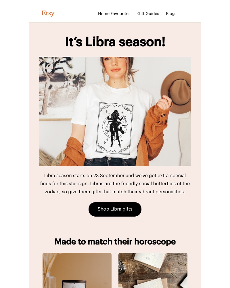 Etsy - Gifts for lovely Libras ♎