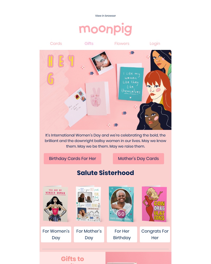 Moonpig - ✨👧👱‍♀️ GIRL POWER 👩👵✨