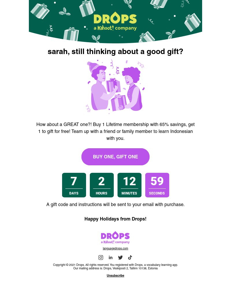 Drops - Give the Gift of Drops 💜