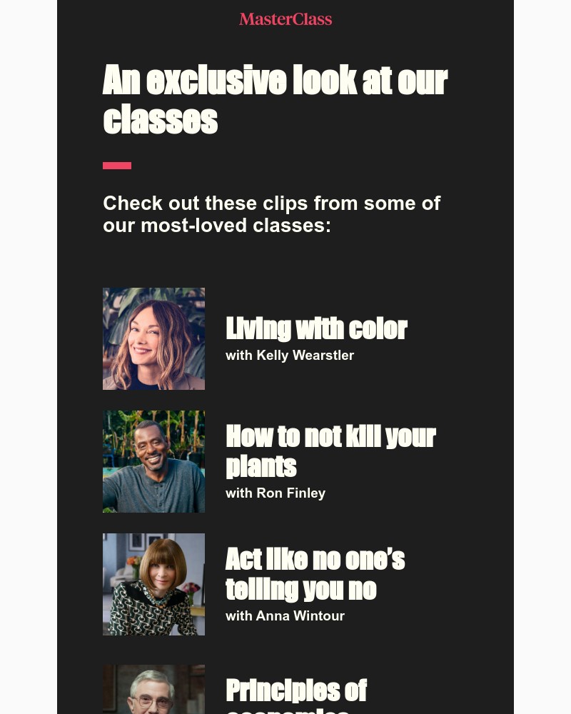 - Go beyond the lessons