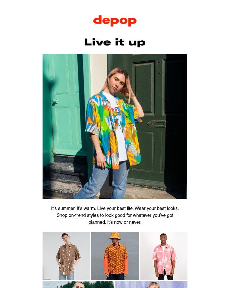 Depop - Going out? Nail your look