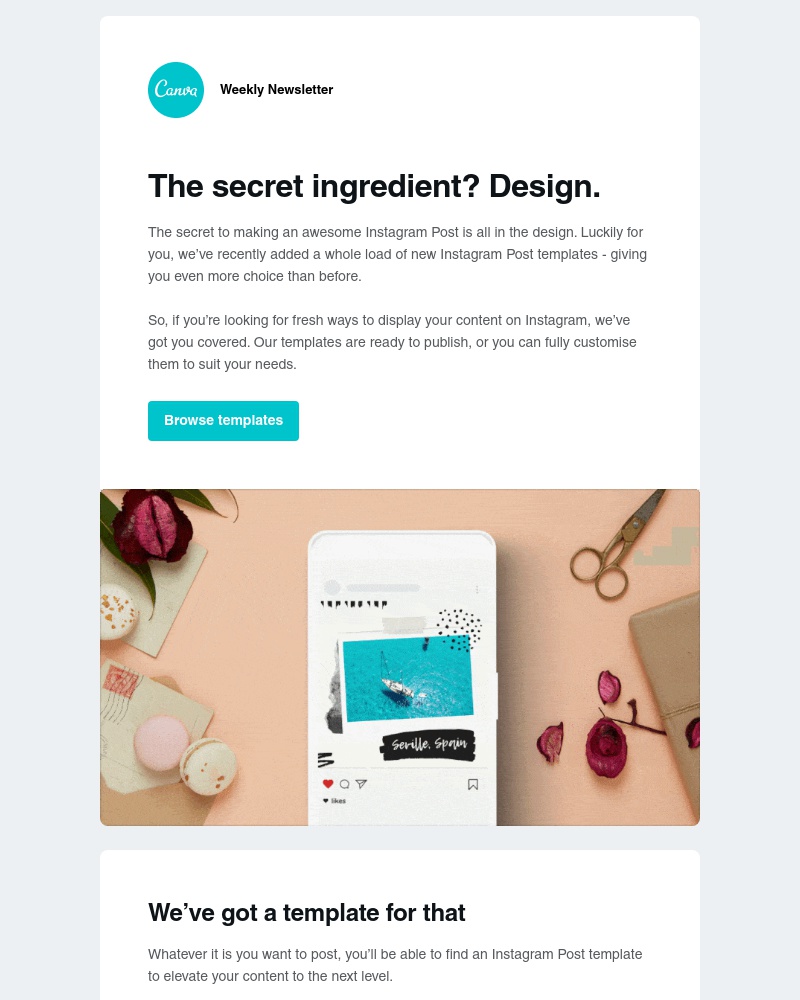Canva - Good design is the key to unlocking your social feed