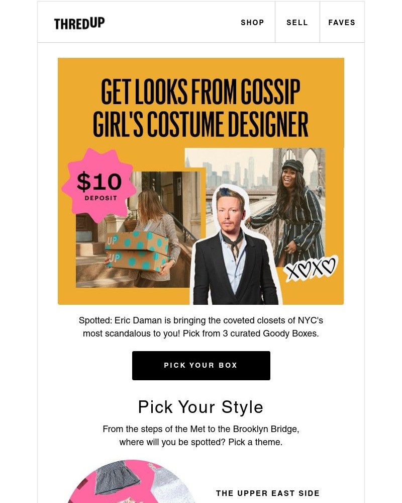 thredUP - Gossip Girl's costume designer wants to dress YOU 💋