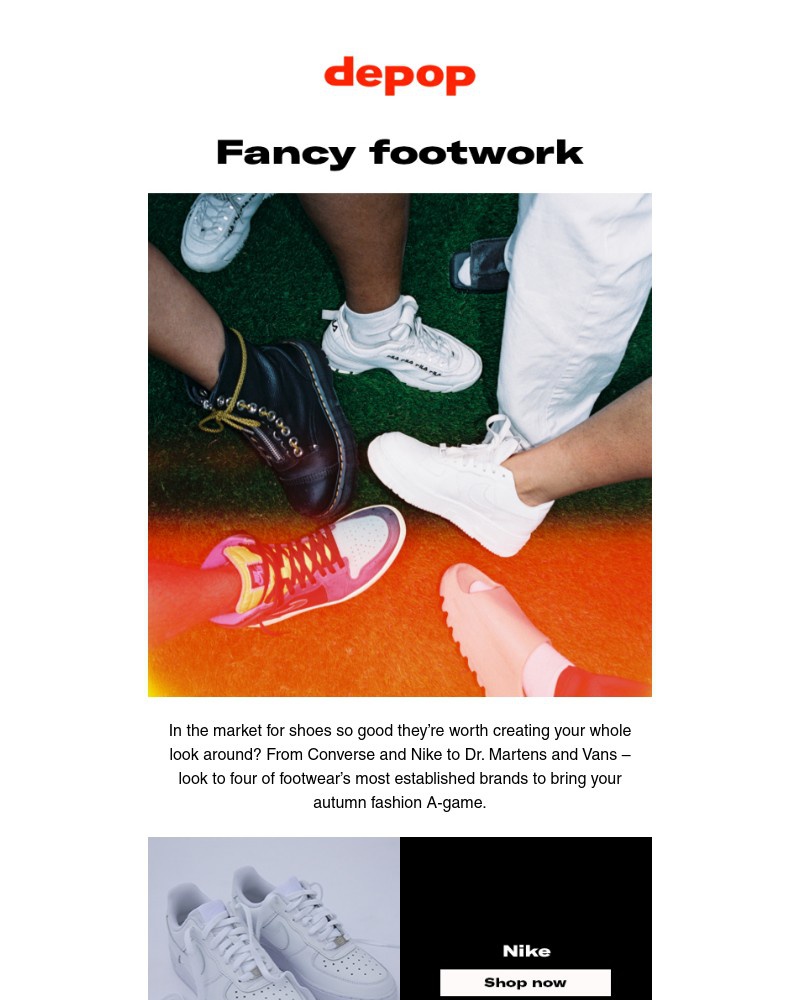 Depop - Got your autumn shoe game?