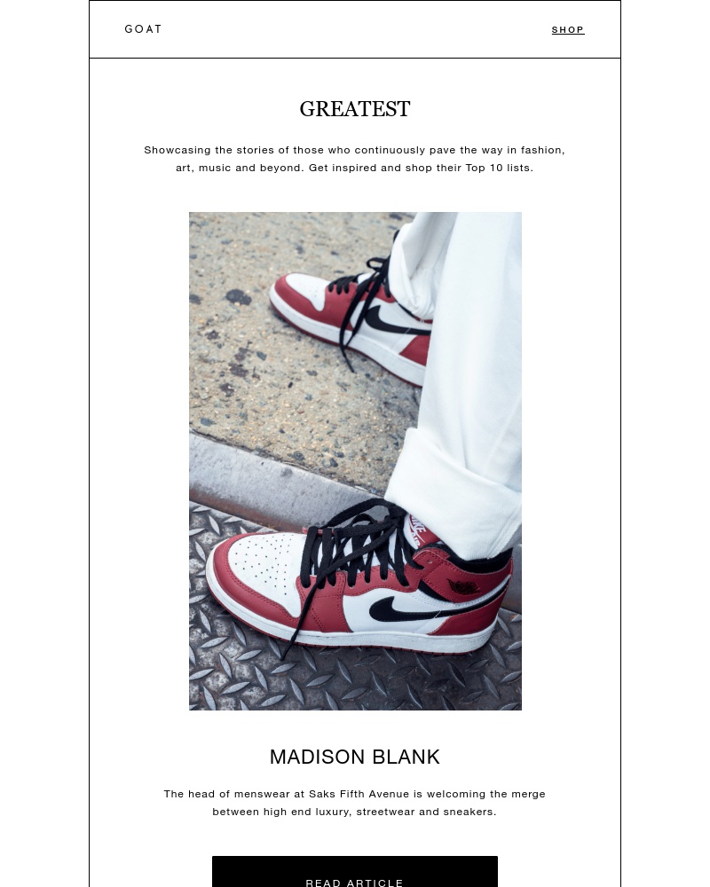 Goat - GREATEST feat: Madison Blank & Hannah Sider