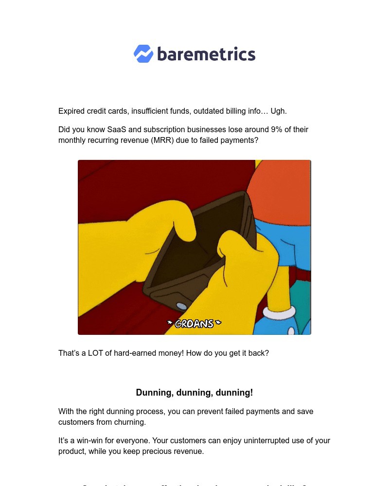 Baremetrics - Hack failed payments with this must-have tool 🛠