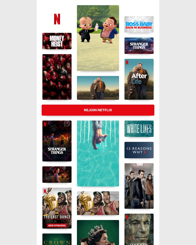 Netflix - Happy Friday, Sarah! Time to come back to Netflix...